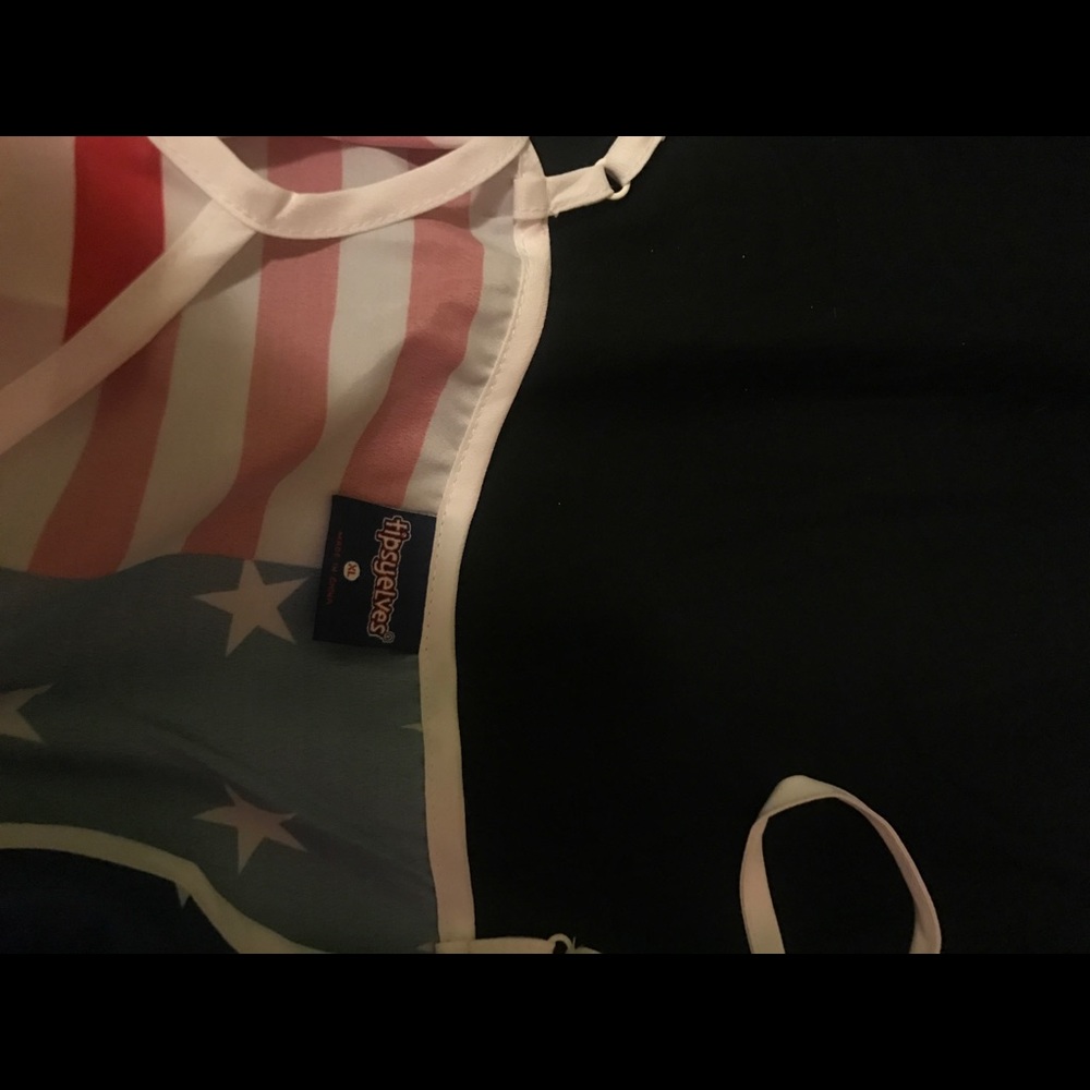 American Flag tank top perfect for 4th of July! - Picture 2 of 3